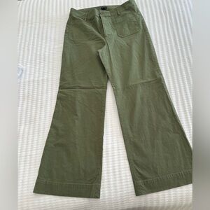 J. Crew Lizzie Olive Pants